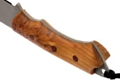 Autine Kurbads, Curly Birch, Elmax, Brown RH Sheath, Cuchillo De Exterior 11 Autine Kurbads, Curly Birch, Elmax, Brown RH Sheath, Cuchillo De Exterior -The Adventure Kit AT KUR CB 04 autine at kur cb 04