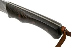 Autine Damascus Kurbads Wengé Damast, Brown RH Sheath, Cuchillo De Exterior 12 Autine Damascus Kurbads Wengé Damast, Brown RH Sheath, Cuchillo De Exterior -The Adventure Kit AT KUR WNG DAM 05 autine v201909