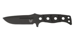 Benchmade 375BK-1 Cobalt Black, Sibert Adamas Cuchillo Fijo, Shane Sibert Design