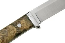 Bark River Classic Drop Point Hunter CPM S45VN Buckeye Burl, Cuchillo Fijo -The Adventure Kit BRK02 176BB 05 barkriver