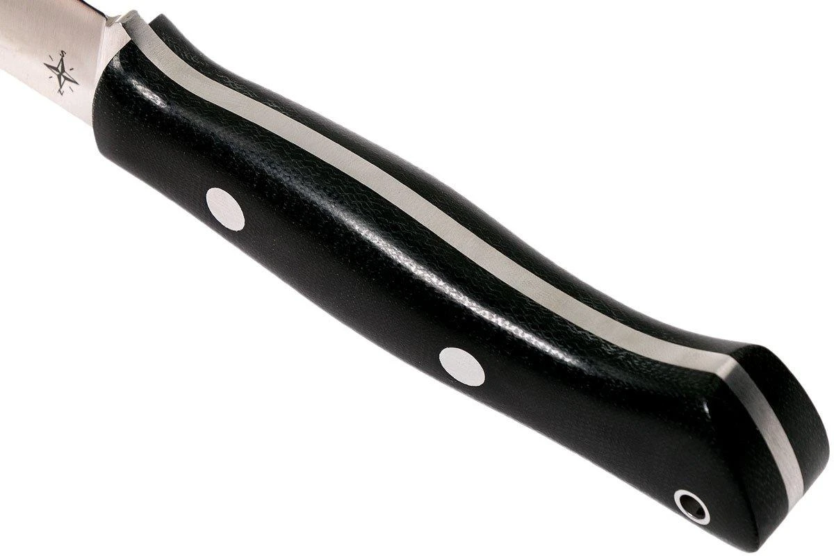 Bark River Aurora CPM Cru-Wear, Black Canvas Micarta, Cuchillo Bushcraft 4 Bark River Aurora CPM Cru-Wear, Black Canvas Micarta, Cuchillo Bushcraft - Imagen 4