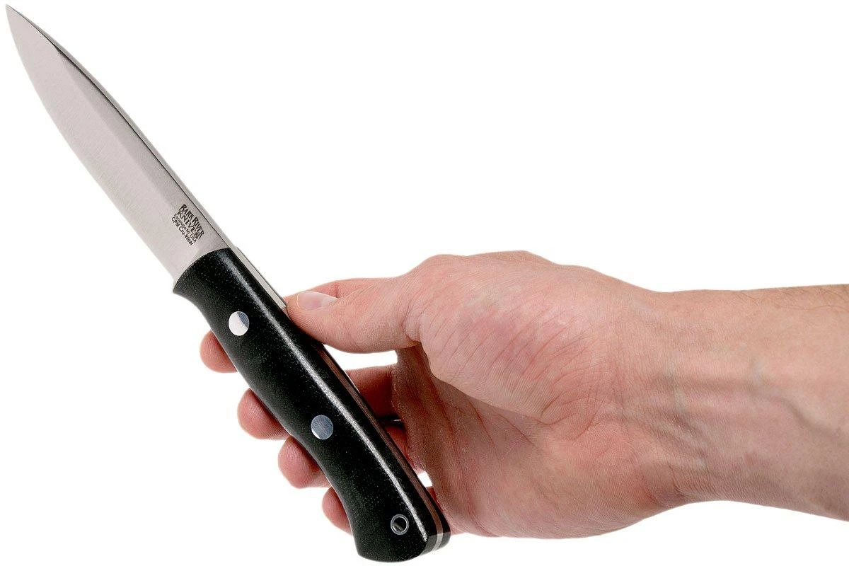 Bark River Aurora CPM Cru-Wear, Black Canvas Micarta, Cuchillo Bushcraft 6 Bark River Aurora CPM Cru-Wear, Black Canvas Micarta, Cuchillo Bushcraft - Imagen 6