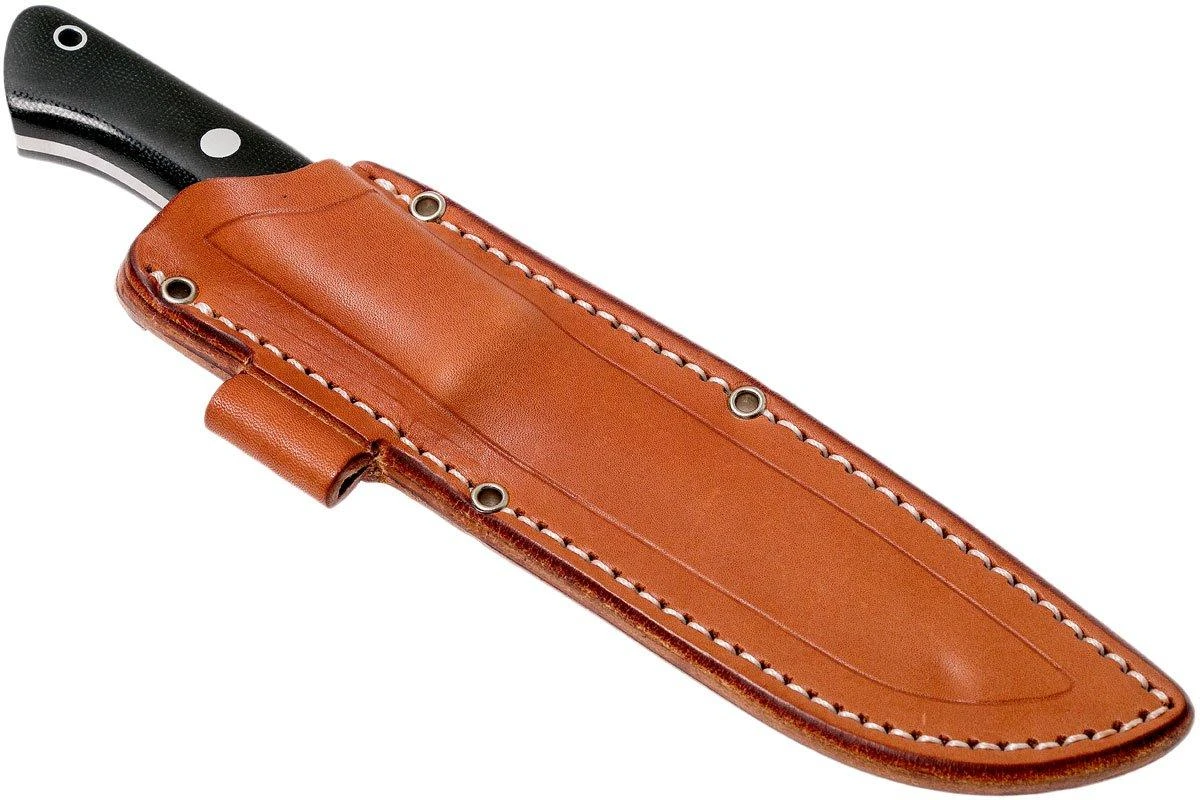 Bark River Aurora CPM Cru-Wear, Black Canvas Micarta, Cuchillo Bushcraft 7 Bark River Aurora CPM Cru-Wear, Black Canvas Micarta, Cuchillo Bushcraft - Imagen 7