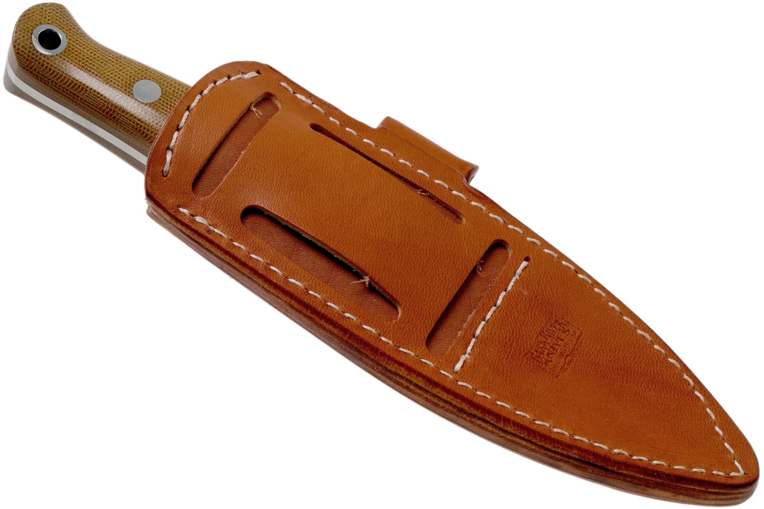 Bark River Bushcrafter CPM CruWear, Natural Canvas Micarta, Cuchillo Bushcraft 7 Bark River Bushcrafter CPM CruWear, Natural Canvas Micarta, Cuchillo Bushcraft - Imagen 7