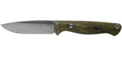 Bark River Gunny Hunter CPM S45VN, Green Canvas Micarta Cuchillo De Caza