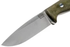 Bark River Gunny Hunter CPM S45VN, Green Canvas Micarta Cuchillo De Caza -The Adventure Kit BRK07 084GCM 03 bark river knives