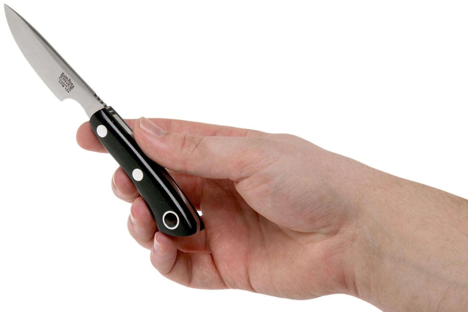 Bark River Rascal II CPM 154 Black Canvas Micarta Cuchillo De Caza 5 Bark River Rascal II CPM 154 Black Canvas Micarta Cuchillo De Caza - Imagen 5