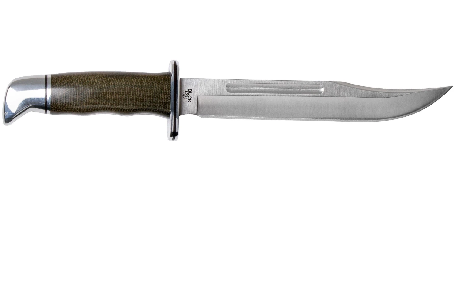 Buck 120GRS1 General Pro Green Micarta Cuchillo De Caza 2 Buck 120GRS1 General Pro Green Micarta Cuchillo De Caza - Imagen 2