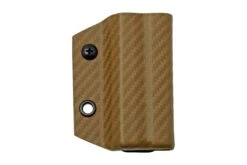 Clip And Carry Kydex Sheath Leatherman Wingman, Sidekick, Rebar, Rev, Carbon Fiber Brown LWING-CF-BRN Funda De Cinturón