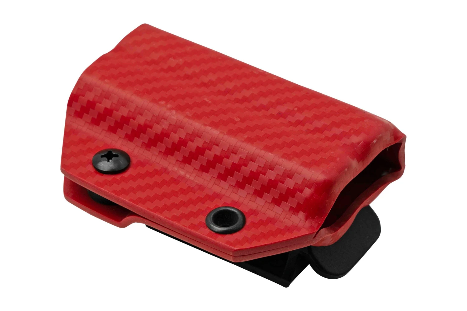 Clip And Carry Kydex Sheath Leatherman Wingman, Sidekick, Rebar, Rev, Carbon Fiber Red LWING-CF-RED Funda De Cinturón 2 Clip And Carry Kydex Sheath Leatherman Wingman, Sidekick, Rebar, Rev, Carbon Fiber Red LWING-CF-RED Funda De Cinturón - Imagen 2