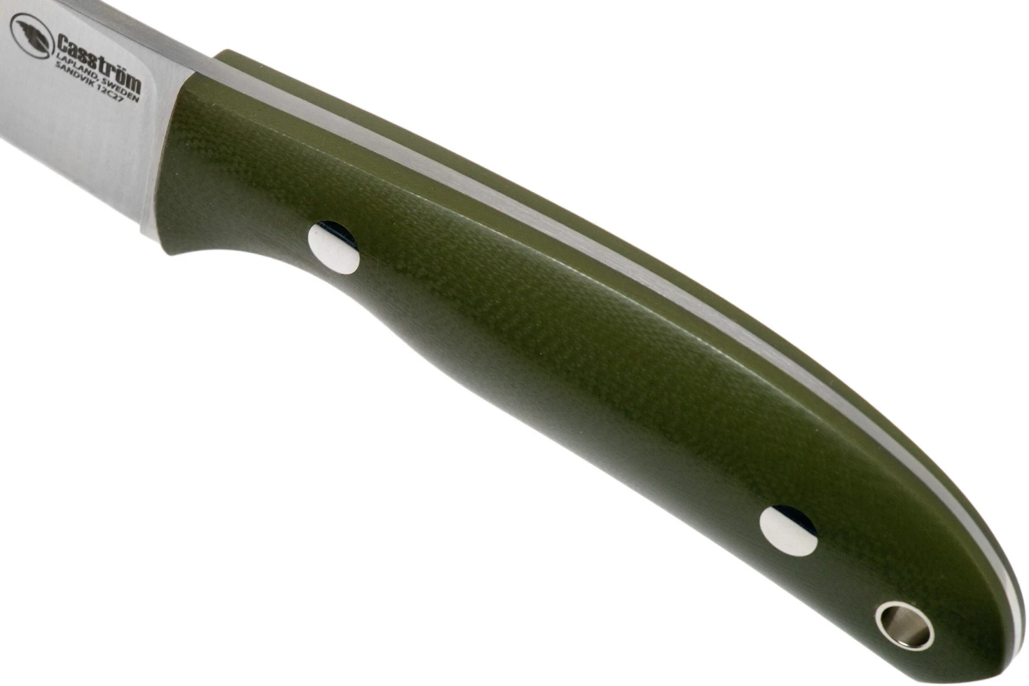 Casström Safari Olive G10 Cuchillo De Caza 10607 Leather Sheath, Alan Wood Design 5 Casström Safari Olive G10 Cuchillo De Caza 10607 Leather Sheath, Alan Wood Design - Imagen 5