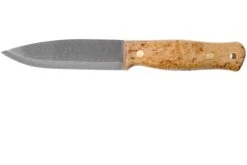 Casström Lars Fält Knife Cuchillo Bushcraft Curly Birch, Sleipner, 11804, Para Diestros