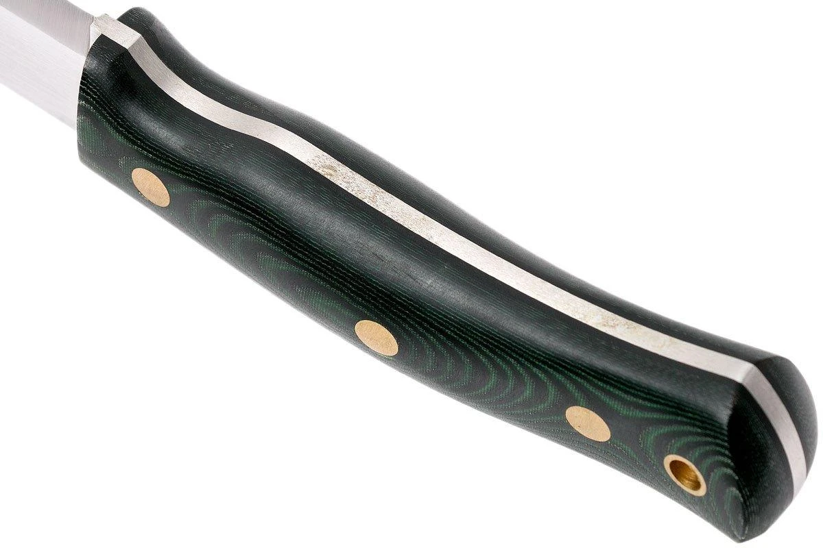 Casström No. 10 Swedish Forest Knife Green Micarta, K720 Scandi Grind 13103 4 Casström No. 10 Swedish Forest Knife Green Micarta, K720 Scandi Grind 13103 - Imagen 4