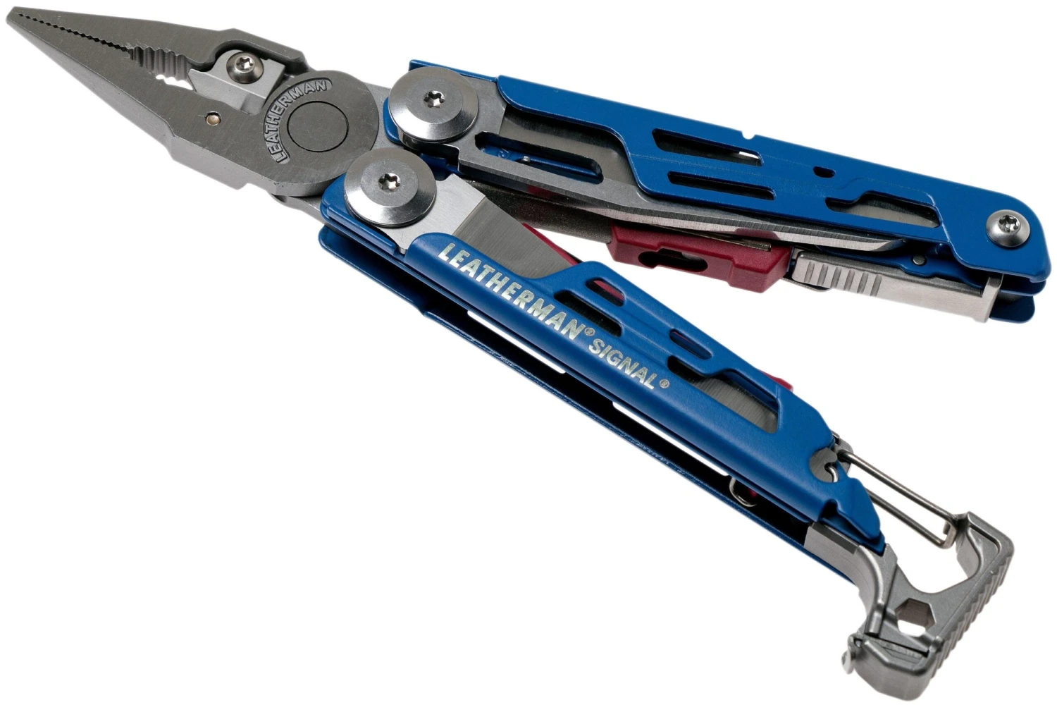 Leatherman Signal Cobalt Blue Multiherramienta De Supervivencia 832741, Funda Nailon 1 Leatherman Signal Cobalt Blue Multiherramienta De Supervivencia 832741, Funda Nailon
