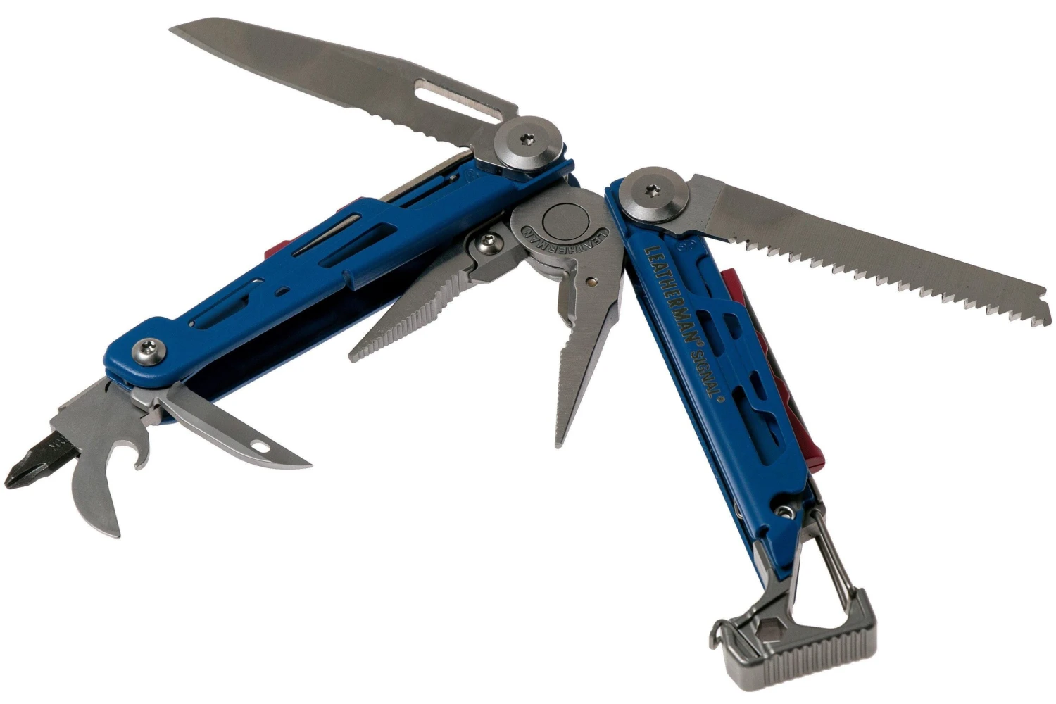 Leatherman Signal Cobalt Blue Multiherramienta De Supervivencia 832741, Funda Nailon 3 Leatherman Signal Cobalt Blue Multiherramienta De Supervivencia 832741, Funda Nailon - Imagen 3