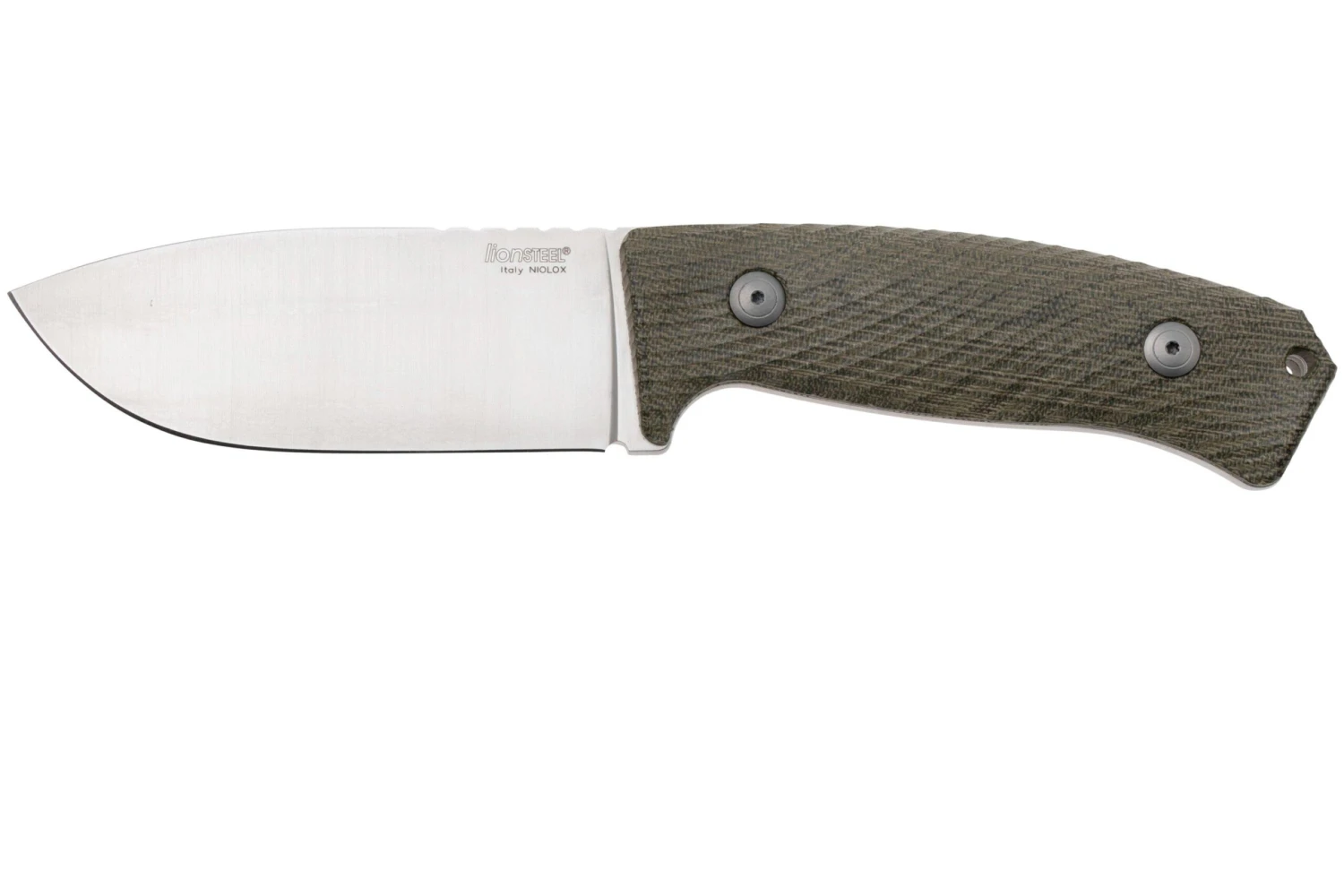 LionSteel M3 M3-CVG Green Canvas Micarta Cuchillo Fijo 1 LionSteel M3 M3-CVG Green Canvas Micarta Cuchillo Fijo