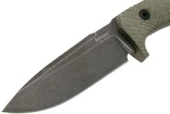 LionSteel T5B-CVG Green Canvas Micarta Black Cuchillo Fijo -The Adventure Kit LI T5B CVG 03 lionsteel