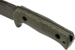 LionSteel T5B-CVG Green Canvas Micarta Black Cuchillo Fijo -The Adventure Kit LI T5B CVG 05 lionsteel