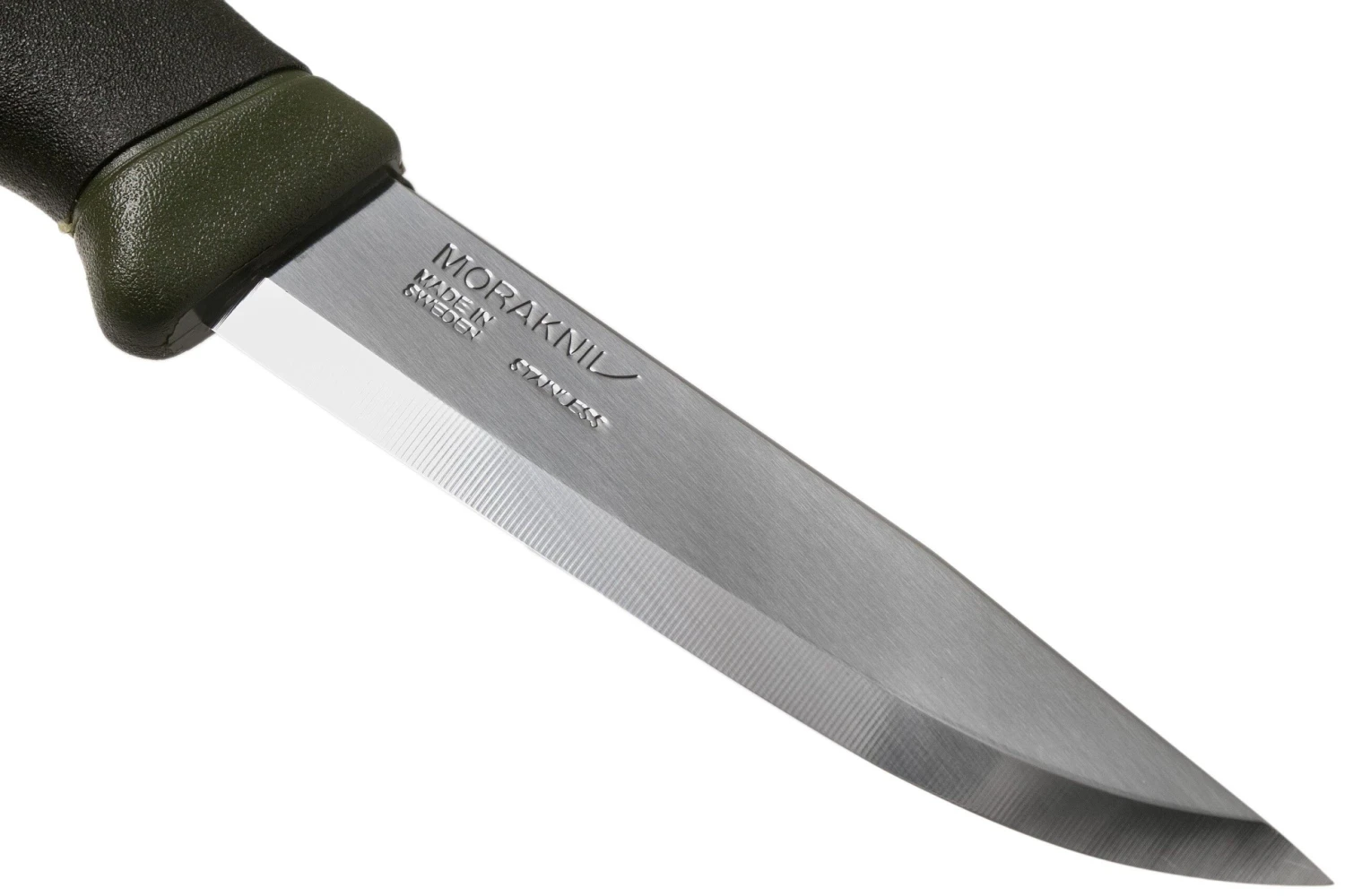 Morakniv Mora Companion MG Stainless Verde, Cuchillo De Bushcrafting 3 Morakniv Mora Companion MG Stainless Verde, Cuchillo De Bushcrafting - Imagen 3