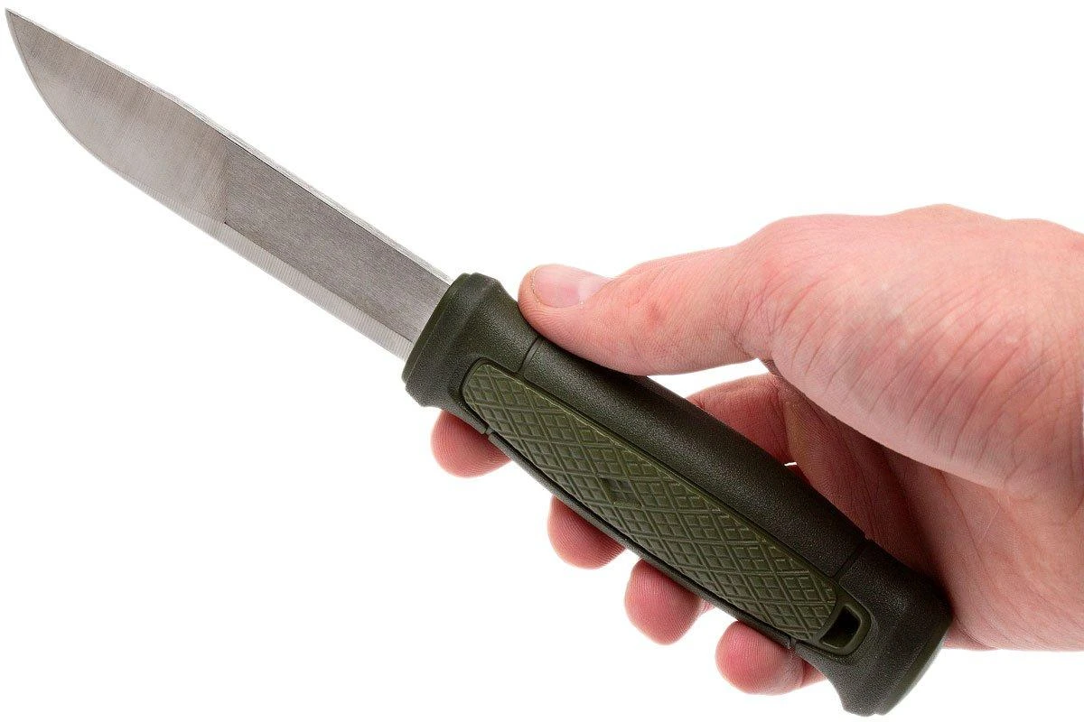 Morakniv Mora Kansbol 12645 Cuchillo De Bushcrafting Con Funda Multimount, Verde 6 Morakniv Mora Kansbol 12645 Cuchillo De Bushcrafting Con Funda Multimount, Verde - Imagen 6