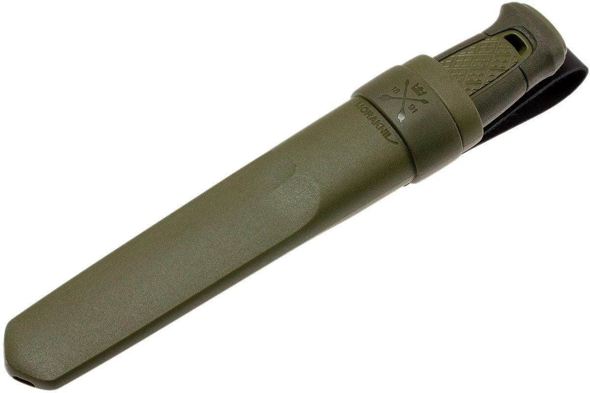 Morakniv Mora Kansbol 12645 Cuchillo De Bushcrafting Con Funda Multimount, Verde 7 Morakniv Mora Kansbol 12645 Cuchillo De Bushcrafting Con Funda Multimount, Verde - Imagen 7