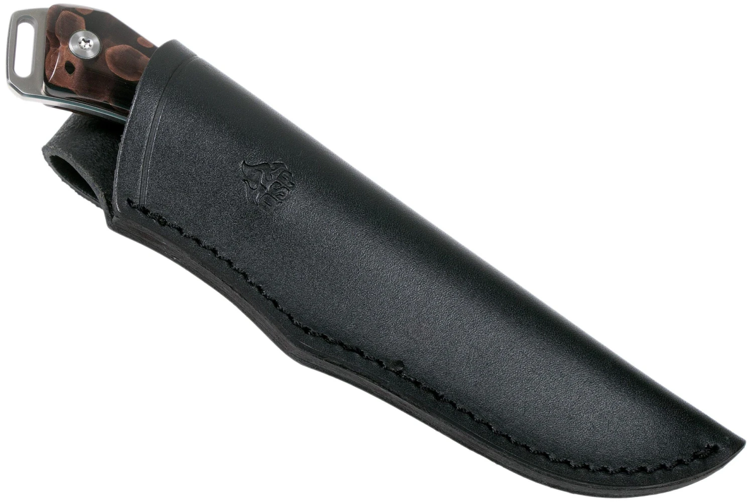 QSP Knife Workaholic QS124-C SK03 Raffir Noble Bronze Moon Cuchillo Fijo 6 QSP Knife Workaholic QS124-C SK03 Raffir Noble Bronze Moon Cuchillo Fijo - Imagen 6