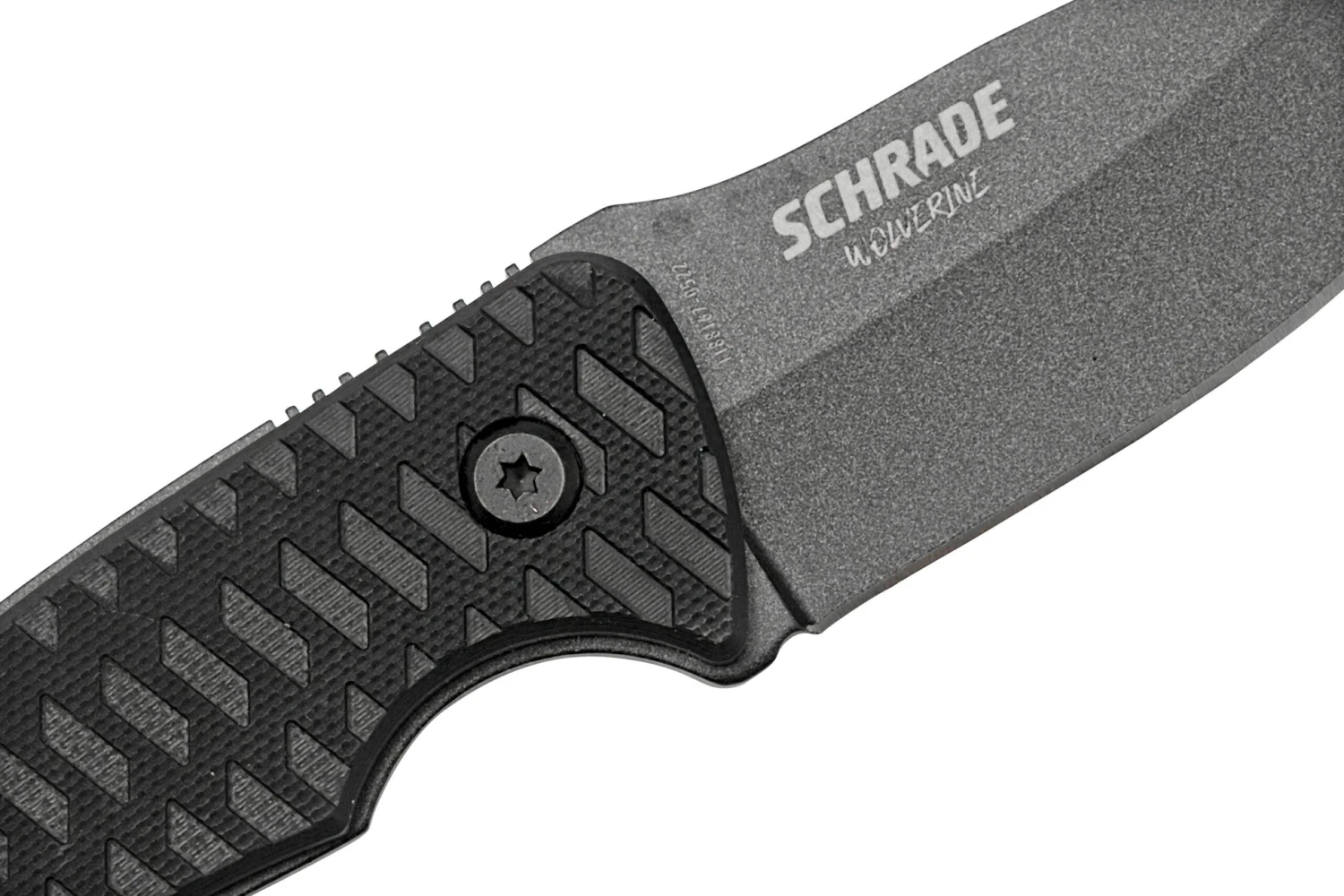 Schrade Wolverine Mini 1182519, Cuchillo Fijo Negro 5 Schrade Wolverine Mini 1182519, Cuchillo Fijo Negro - Imagen 5