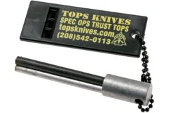 TOPS Knives B.O.B. Fieldcraft154CM Red/Black Micarta BROS-154-RB Cuchillo Bushcraft -The Adventure Kit TK BROS 154 RB 09 tops knives