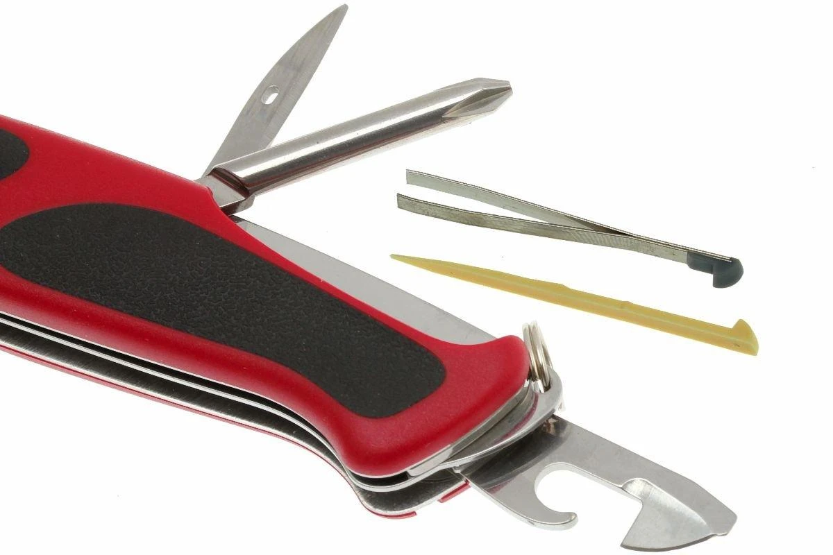 Victorinox RangerGrip 78 Rojo-negro 0.9663.MC Navaja Suiza 3 Victorinox RangerGrip 78 Rojo-negro 0.9663.MC Navaja Suiza - Imagen 3