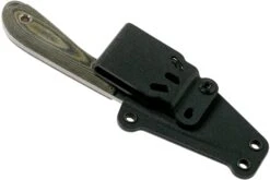 White River Knives M1 Caper Black & OD Linen Micarta Cuchillo Fijo, Funda Kydex -The Adventure Kit WRCPR LBO 07 white river knives